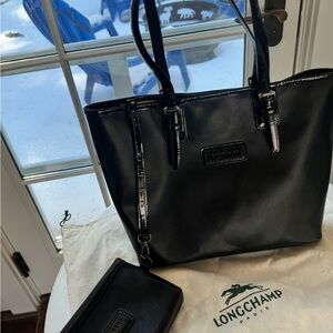 Longchamp Black Tote Bag